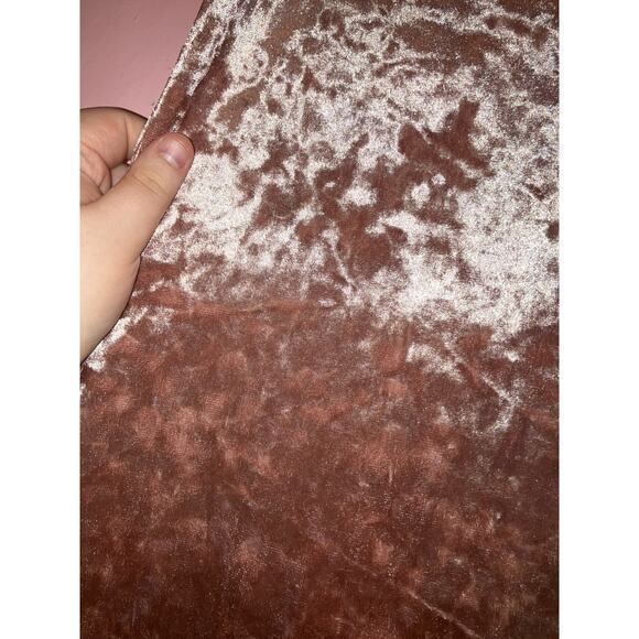 By&By pink crushed velvet tank top size small - Picture 2 of 7